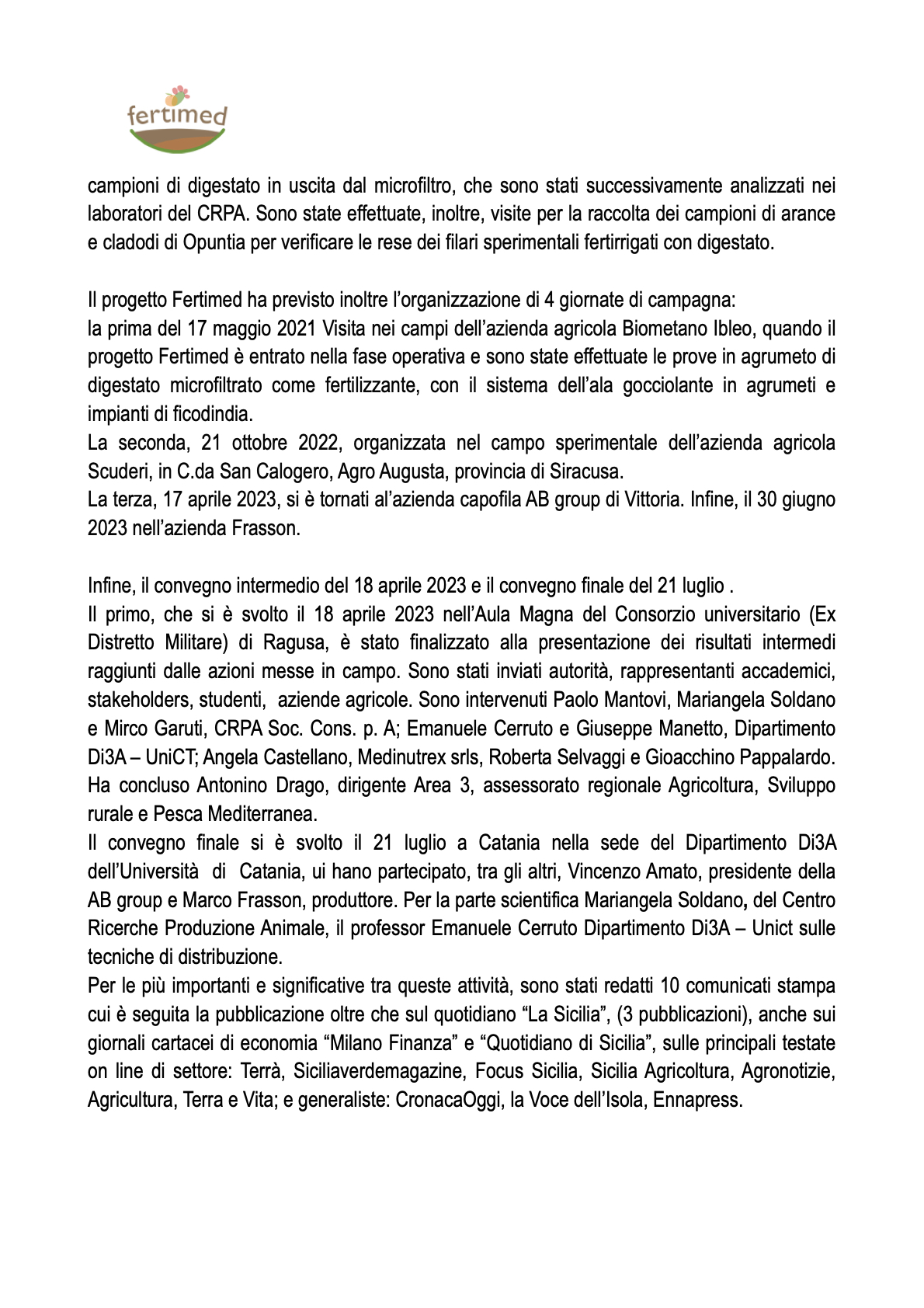 fertimed relazione finale .2