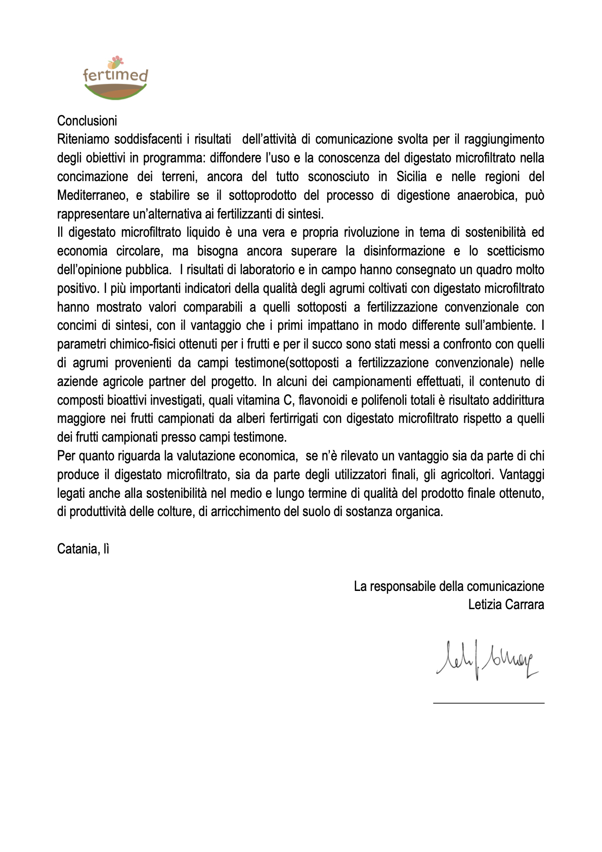 fertimed relazione finale .3